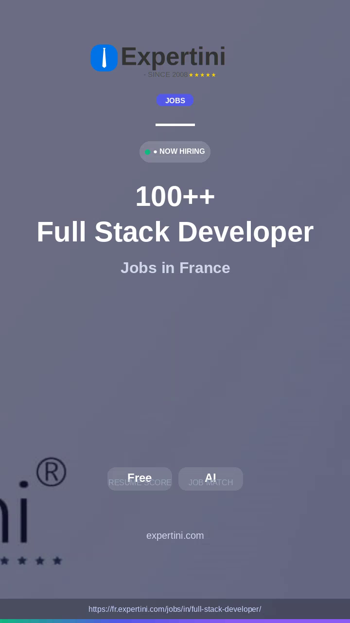 93,356+ Full Stack Developer Jobs in France — Top Companies Hiring September 2026